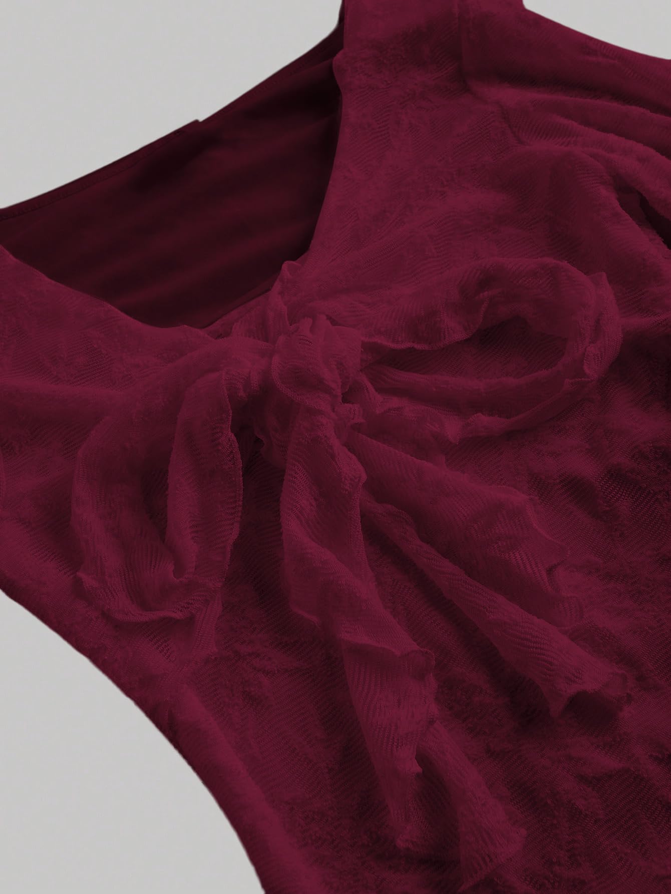 Verdusa Bell Sleeve Bow Blouse