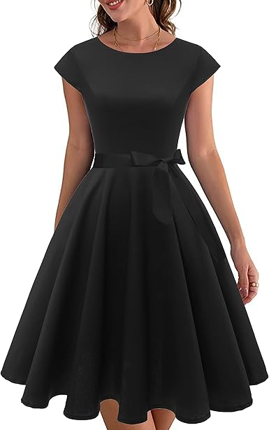 Vintage Style Swing Cocktail Party Dress