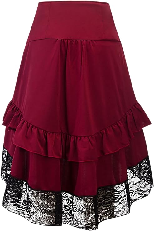 Steampunk Asymmetrical Skirt