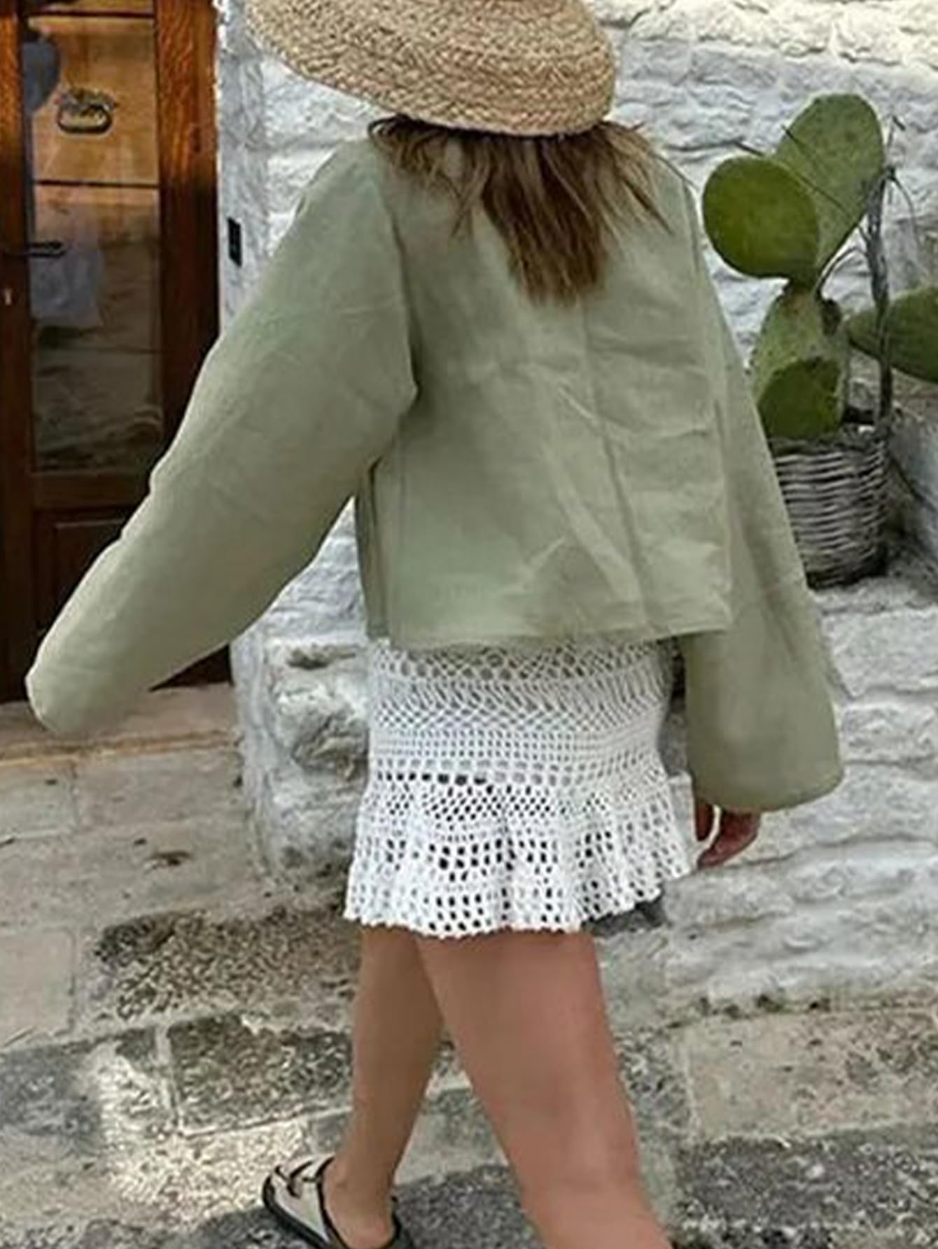 Tie Front Linen Shirt