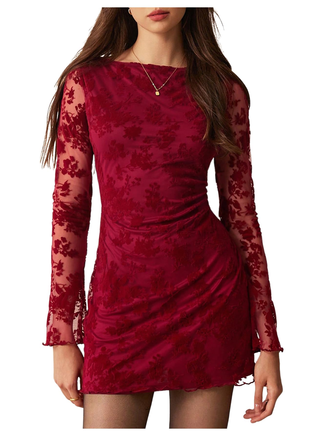 Rhianna Lace Mini Dress