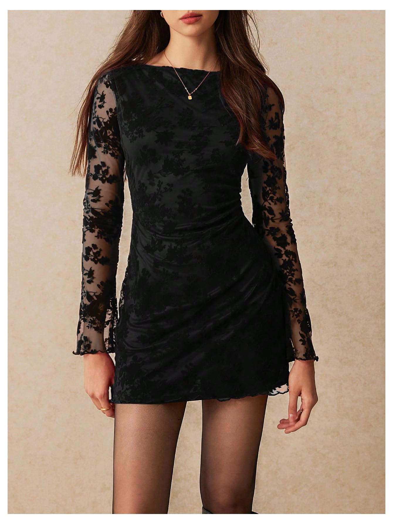 Rhianna Lace Mini Dress