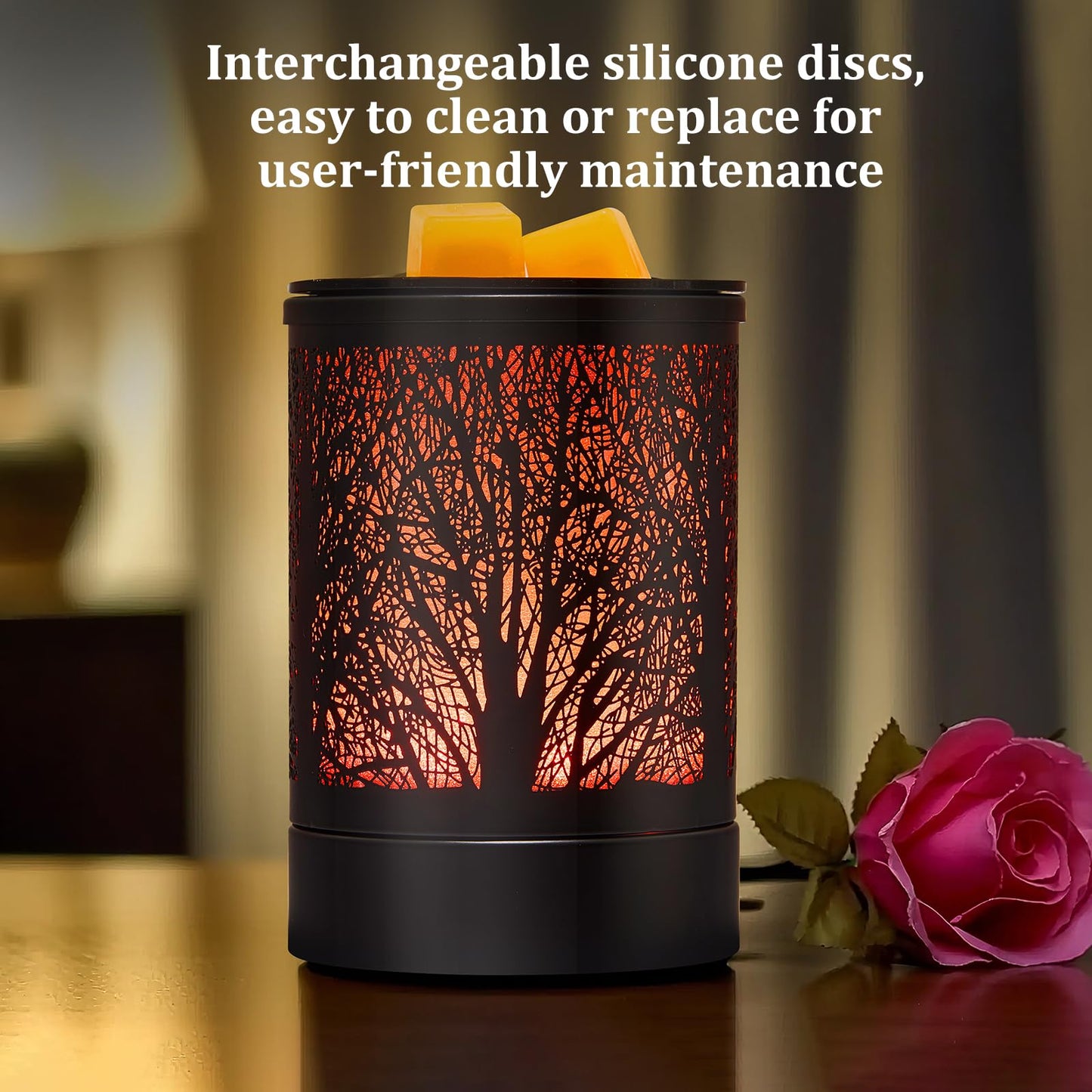 Black Electric Fragrance Wax Melts Warmer