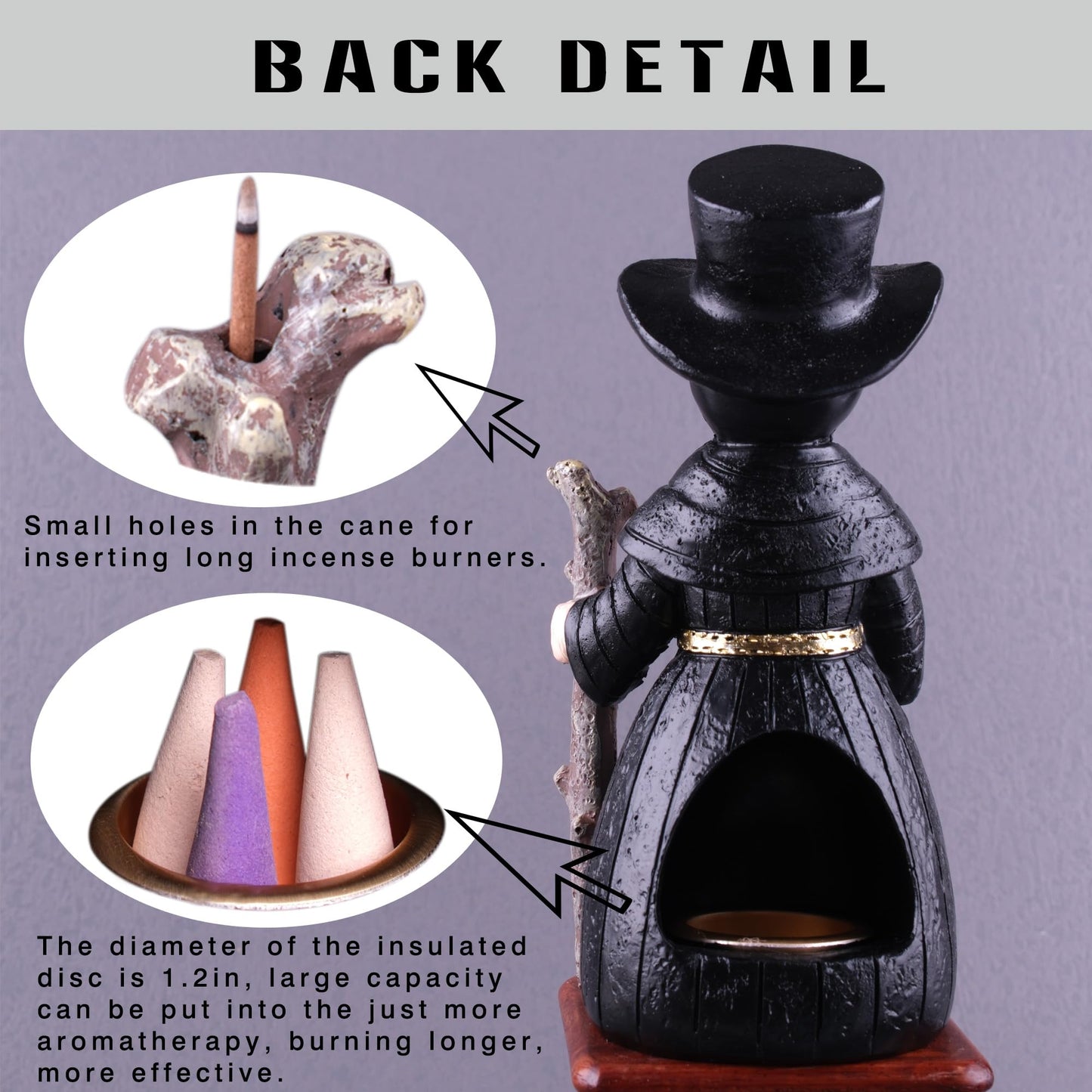 Plague Doctor Incense Holder