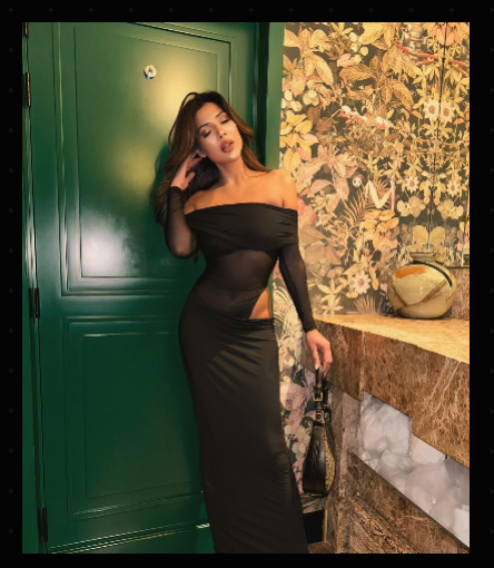 Virginia Sheer Evening Dress