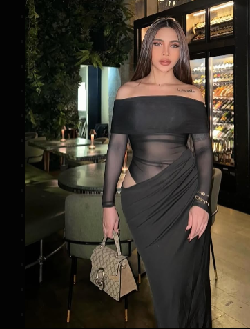 Virginia Sheer Evening Dress
