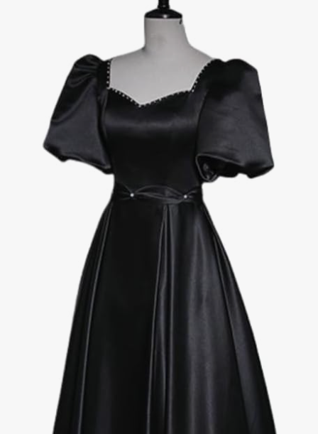 Gothic Princess Satin Gown