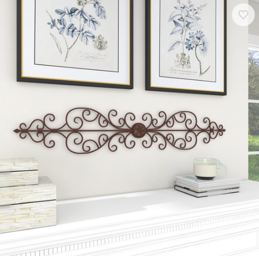 Bronze Metal Wall Accent