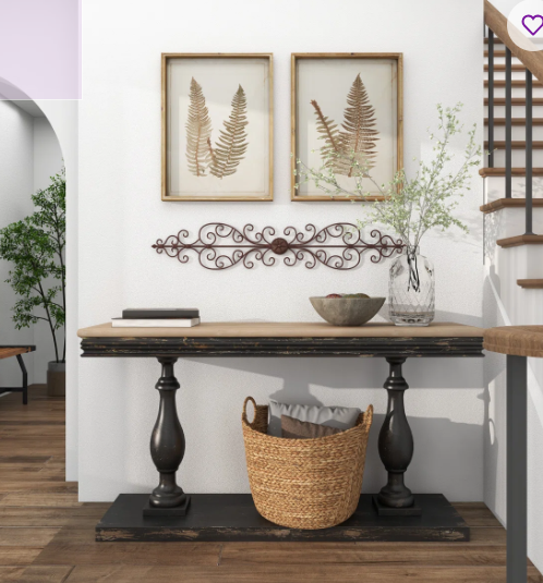 Bronze Metal Wall Accent
