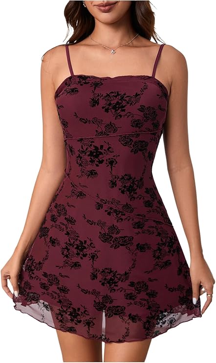Verdusa Floral Mini Dress