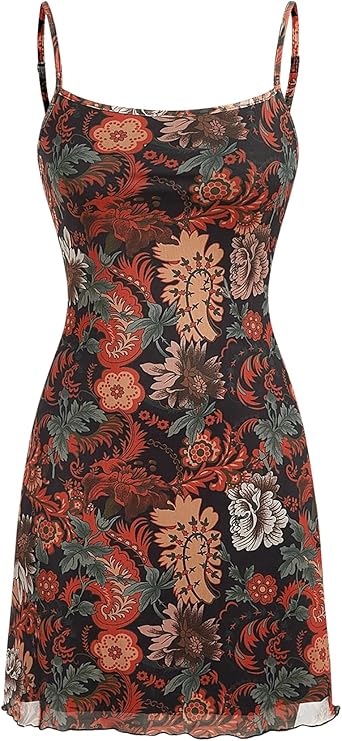 Verdusa Floral Mini Dress